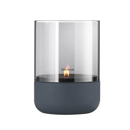Lanterne CALMA S 14 cm, gris acier, Blomus