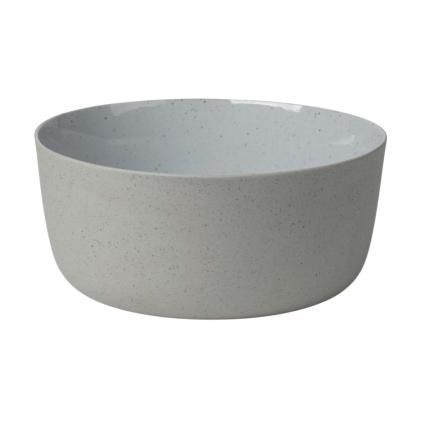 Bol de service SABLO L 20 cm, gris, Blomus