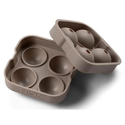 Moules à glaçons, pour 4 boules de glace, silicone, Bitz