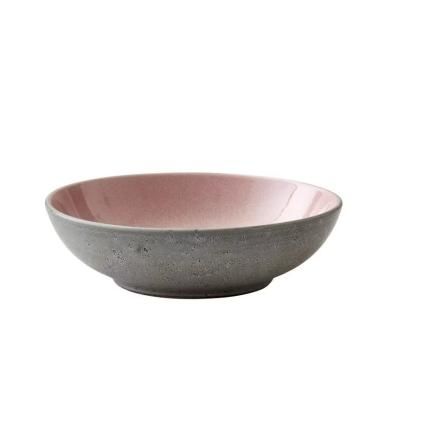 Bol 20 cm, gris/rose clair, Bitz