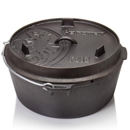 Marmite de cuisson en extérieur FT12, 12,8 l, fonte, Petromax