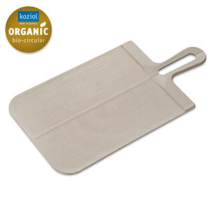 Planche à découper SNAP L, pliante, sable du désert, plastique, Koziol