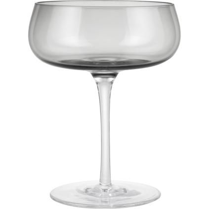Coupe à champagne BELO, set de 2 pc, 200 ml, gris, Blomus