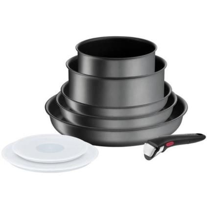 Batterie de cuisine INGENIO DAILY CHEF ON L7619202, set de 8 pc, Tefal