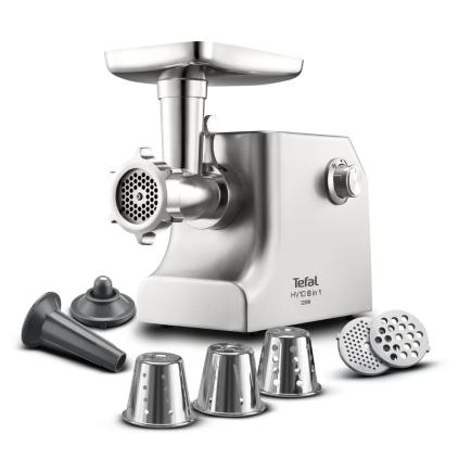 Accessoire hachoir à viande pour mixeur sur socle HV10 8 en 1 NE858 Tefal argent