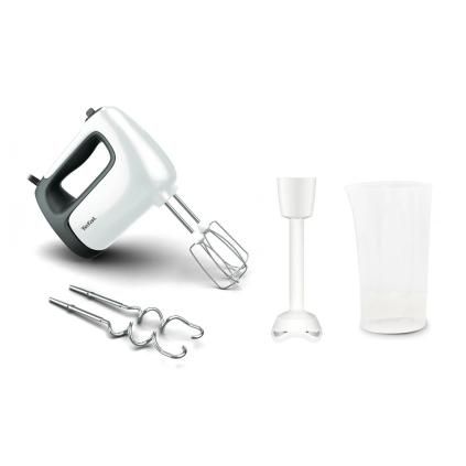 Batteur électrique PREP'MIX HT461138, blanc, Tefal
