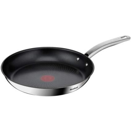 Poêle antiadhésive INTUITION B8170644 28 cm, acier inoxydable, Tefal