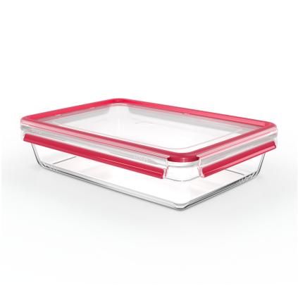 Boîte de conservation pour aliments MASTER SEAL GLASS N1041210 3 l, Tefal