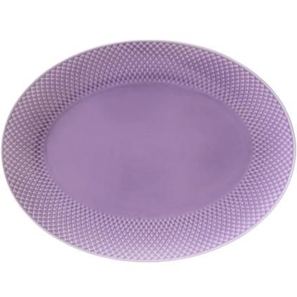 Plat de service RHOMBE 35 x 27 cm, violet clair, Lyngby