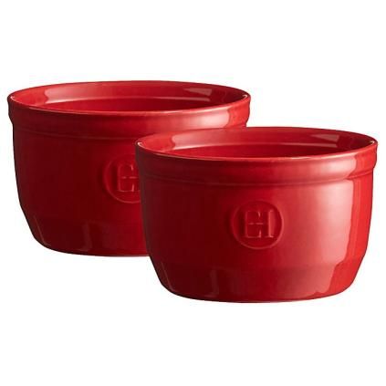 Ramequin LE N°10, set de 2 pièces, rouge bordeaux, Emile Henry