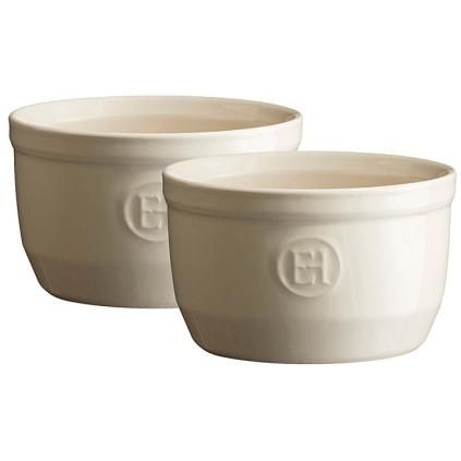 Ramequin LE N°10, set de 2 pièces, crème, argile, Emile Henry