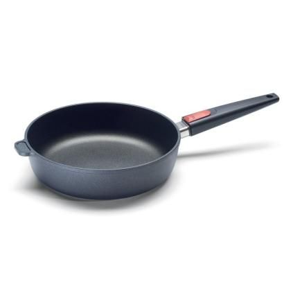 Sauteuse TITANIUM NOWO 26 cm, poignée amovible, titane, WOLL