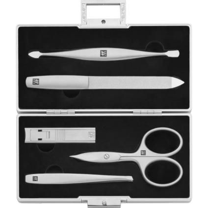 Set de manucure BT TWINOX, 5 pièces, étui en velours noir, Zwilling