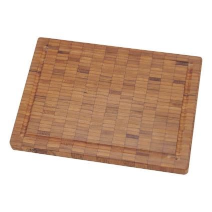 Planche à découper 25 x 18,5 cm, brun, bambou, Zwilling