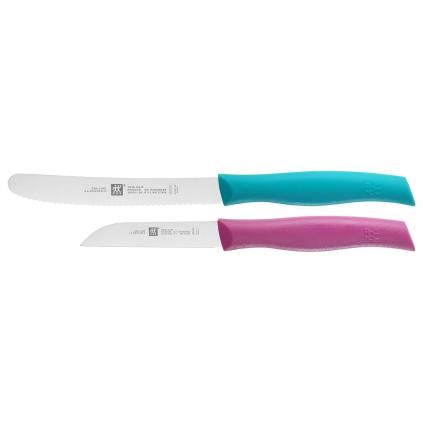 Ensemble de couteaux TWIN GRIP, set de 2 pc, noir, ZWILLING