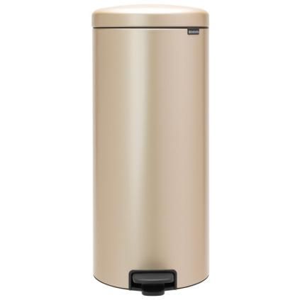 Poubelle à pédale NEWICON 30 l, champagne, Brabantia