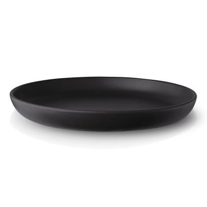 Assiette à dessert NORDIC KITCHEN 17 cm, noir, grès, Eva Solo