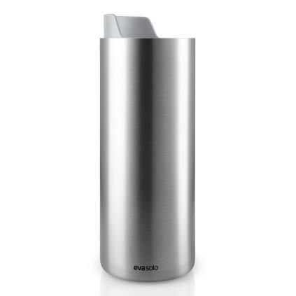 Mug de voyage TO GO 350 ml, couvercle gris marbré, acier inoxydable, Eva Solo