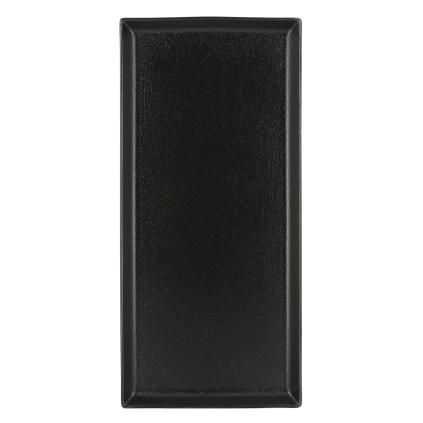 Plat de service EQUINOX 32,5 x 15 cm, noir mat, REVOL