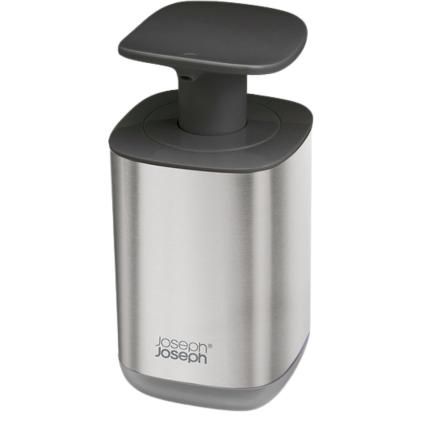 Distributeur de savon PRESTO 85164 350 ml, gris, Joseph Joseph