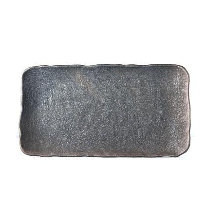 Assiette à sushis et sashimis STONE SLAB 35 x 20 cm, MIJ