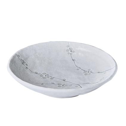 Bol WHITE BLOSSOM 24 cm, 700 ml, MIJ