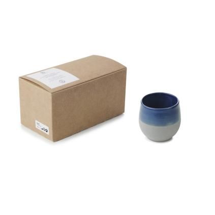 Mug NO.W, set de 2 pc, 200 ml, bleu indigo, REVOL