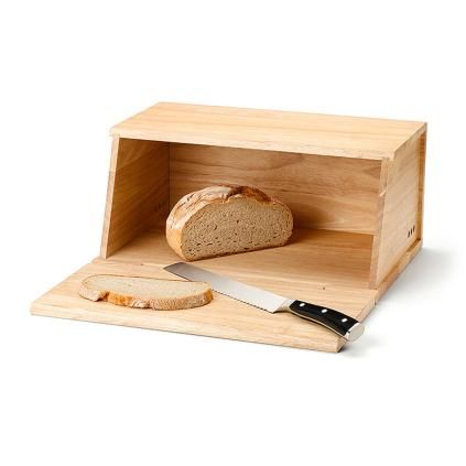 Boîte à pain 40 x 26 cm, bois, Continenta