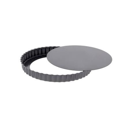 Moule à tarte de 28 cm, fond amovible, de Buyer