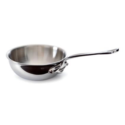 Poêle à frire 16 cm, avec manche en inox, Mauviel
