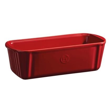 Moule à cake 1,8 l, 31 cm, rouge bordeaux, Emile Henry