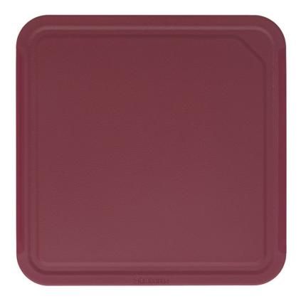 Planche à découper 25 x 25 cm, bordeaux, plastique, Brabantia