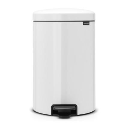 Poubelle à pédale NEWICON 20 l, blanc, Brabantia