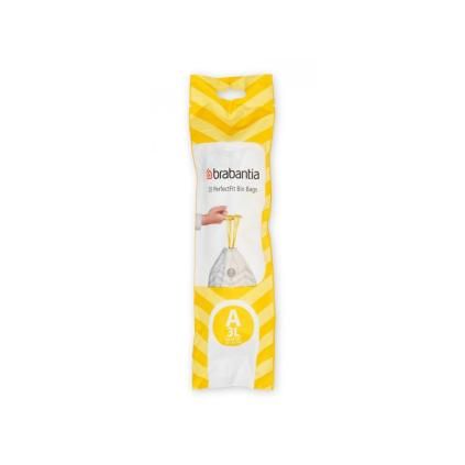 Sac poubelle PerfectFit 3 l, 20 pc, Brabantia