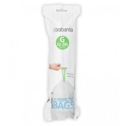 Sac poubelle G PERFECTFIT 23-30 l, 20 pc, Brabantia