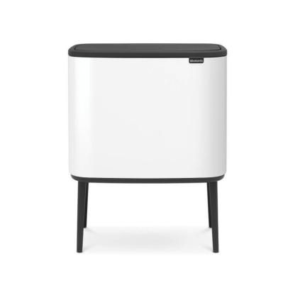 Poubelle à couvercle tactile BO 36 l, blanc, Brabantia