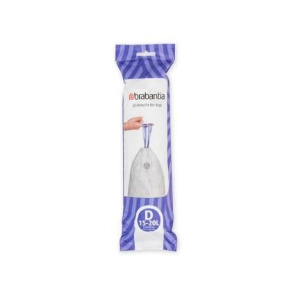 Sac poubelle D PERFECTFIT 15-20 l 20 pc, Brabantia