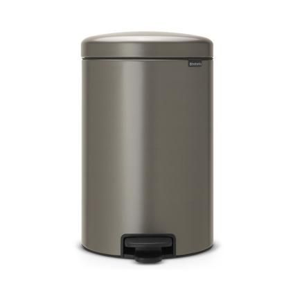 Poubelle à pédale NEWICON 20 l, platine, Brabantia