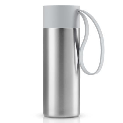 Mug de voyage TO GO 350 ml, couvercle gris marbré, acier inoxydable, Eva Solo