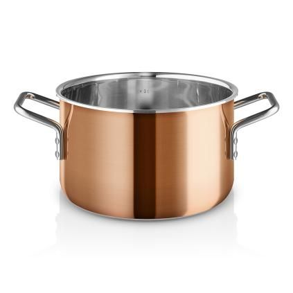 Marmite 20 cm, 3,9 l, cuivre, Eva Trio