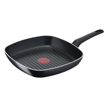 Poêle à griller SIMPLE COOK 26 x 26 cm, antiadhésive, Tefal
