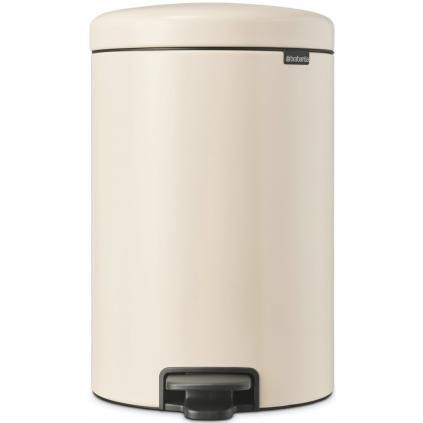 Poubelle à pédale NEWICON 20 l, beige, Brabantia