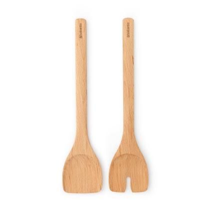 Set de couverts à salade PROFILE, bois, Brabantia