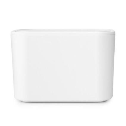 Poubelle de salle de bain MINDSET, blanc minéral, Brabantia