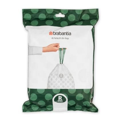Sac poubelle R PERFECTFIT 36 l, 40 pc, Brabantia