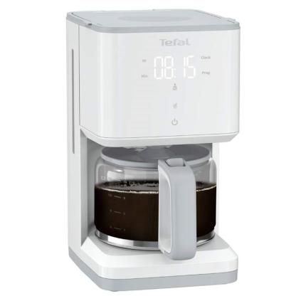 Machine à café filtre SENSE CM693110, blanc, Tefal