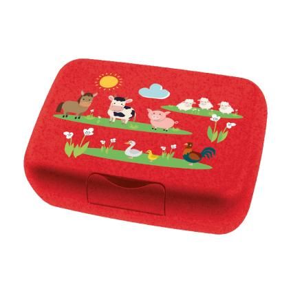 Lunchbox pour enfants CANDY L FARM, rouge, Koziol