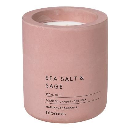 Bougie parfumée FRAGA ⌀ 9 cm, Sel Marin & Sauge, Blomus