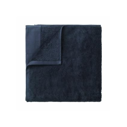 Serviette de bain RIVA 100 x 200 cm, gris foncé, Blomus