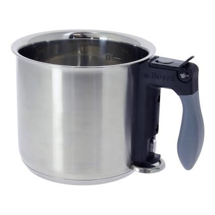 Pot à lait de 16 cm, à double paroi, de Buyer